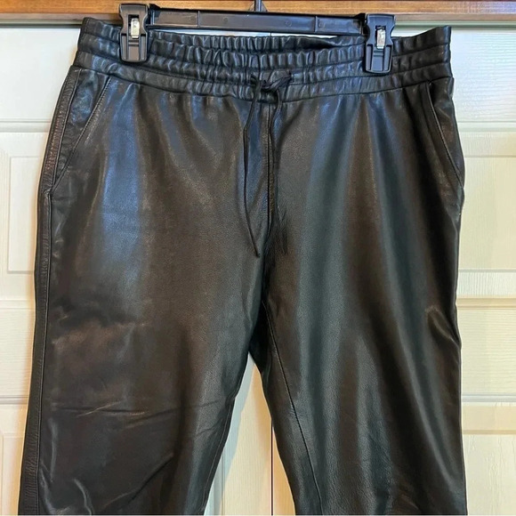 Bec & Bridge Slim Leather Jogger Pants Women’s size 6 - Picture 4 of 16